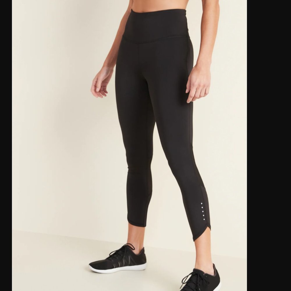NWT Old Navy High Rise Elevate Compression Run Crop